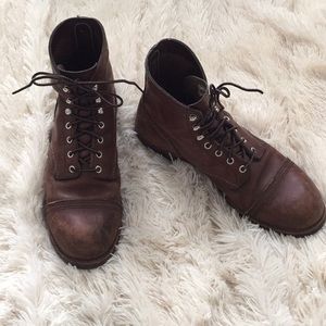 Red Wing Iron Range Boots